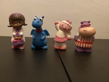 Lot Of 4 Disney Junior Doc McStuffins Bath Toys 4.5  Figures