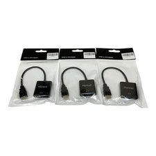 Moread HDMI (Male) to VGA (Female) Video Adaptor, 6-inch New LOT OF 3