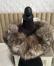 Saga Fox saga Furs Wrap Shawl Scarf Collar 