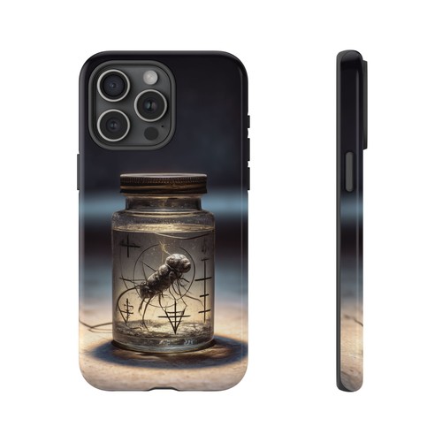 Phone Ink - Cover Case for iPhone Galaxy Pixel - Horror Bug Jar Lab Creature - Picture 52 of 261