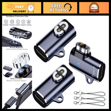 3-Pack USB C Charging Adapter for Aftershokz Aeropex, OpenRun Pro/Air, OpenComm