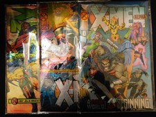 X-MEN ALPHA OMEGA PRIME MARVEL CHROMIUM COMIC LOT 1ST DARK BEAST MARROW 1995 NM
