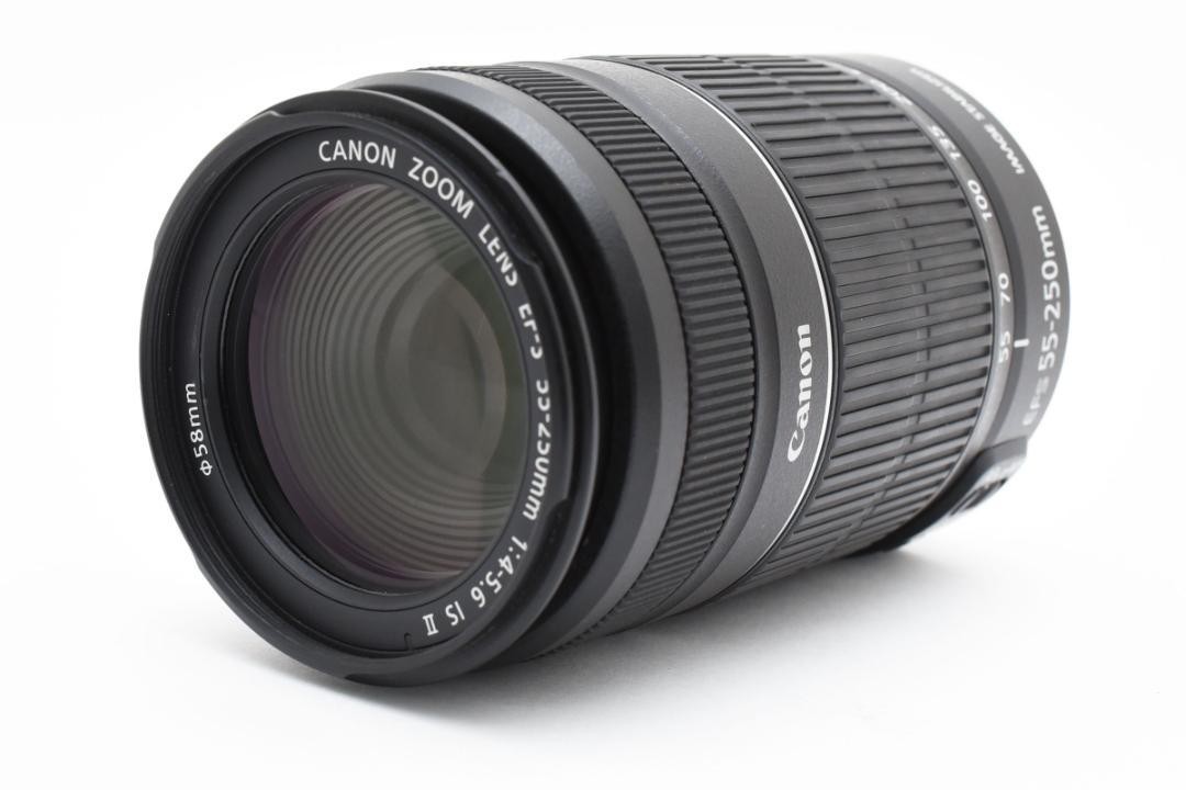 超美品 キャノン EF-S 55-250mm F4-5.6 IS II B590 condition Canon EF S 55 250mm F4 5.6 IS II B590 | eBay