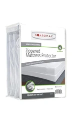 Waterproof Mattress Encasement Zippered Protector Heavy Duty Vinyl Queen Size US