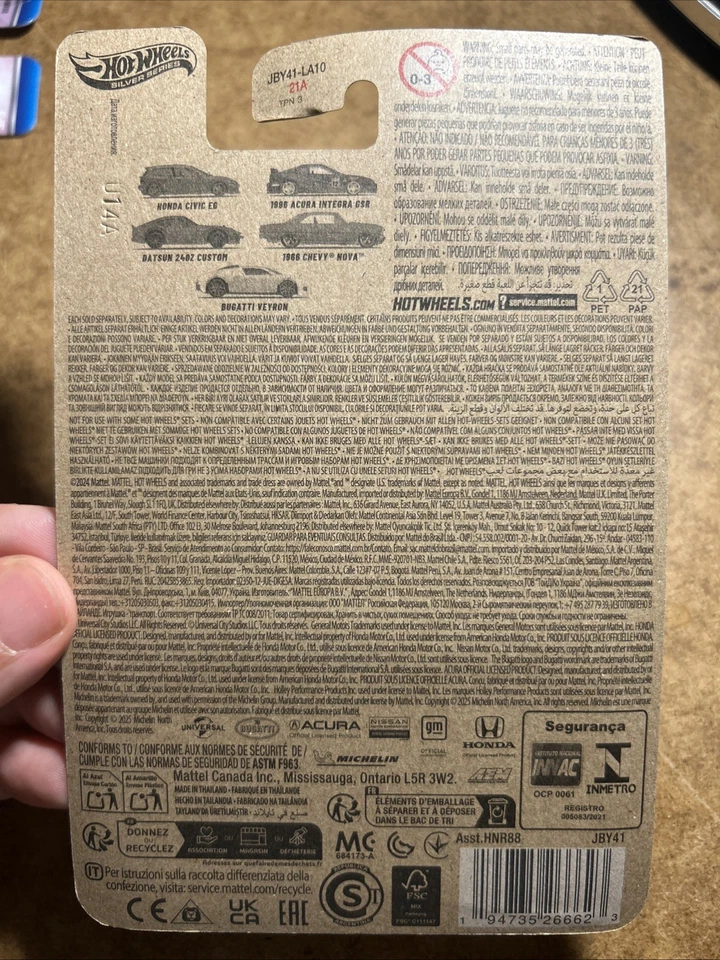 Hot Wheels Fast & Furious Silver Series Car / Auto Datsun 240Z Custom 3/5 🆕 - Immagine 2 di 2