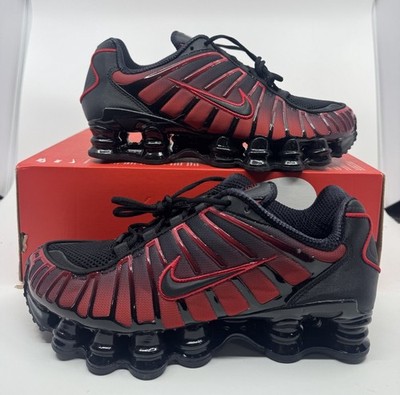 シューズ NIKESHOXTLBLACK/UNIVERSITYRED Size 7.5 - Nike Shox TL Black University Red Gradient for sale
