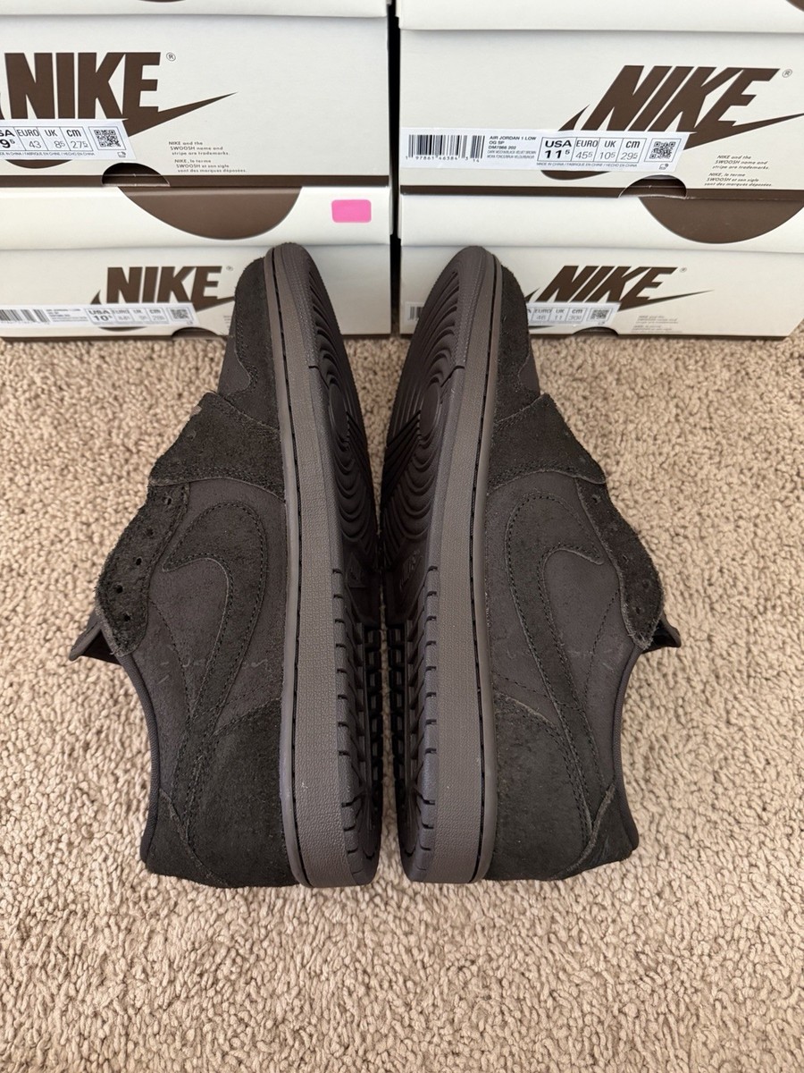 Nike x Travis Jordan 1 Low “Velvet Brown” Mocha (Size 11.5) BRAND
