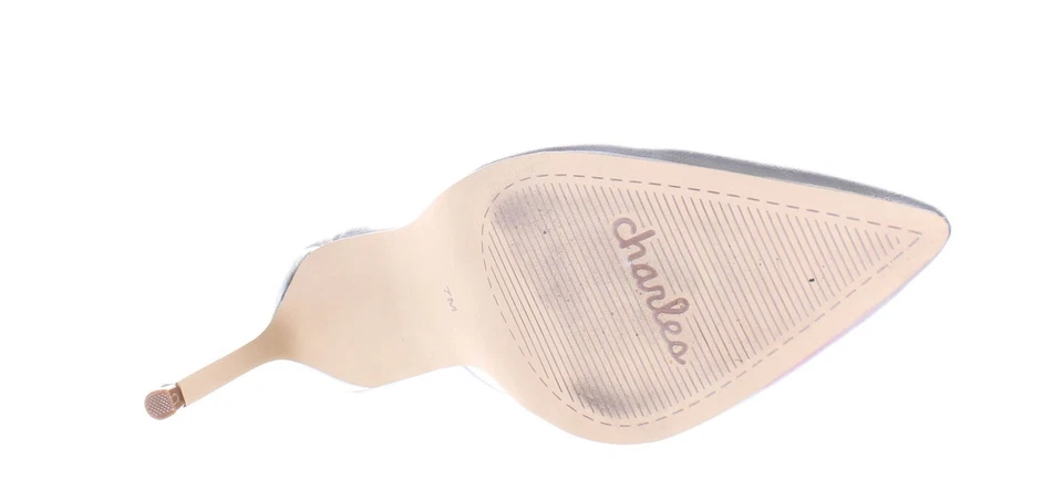 Charles David Womens Sublime Silver Pumps Size 7 (7821460) - Image 4 of 4