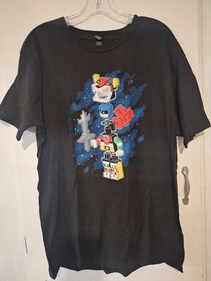 Tultex T-shirt Size XL I'll Build The Head Black Voltron NWOT 0014B15