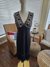 David Meister Floral Dress Women  s Size 10 Cocktail Party Vintage Wedding