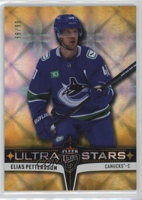 2024-25 Upper Deck Fleer Ultra Stars Gold 88/99 Elias Pettersson #US-8 d4e