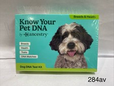 New  Sealed Know Your Pet DNA by Ancestry Dog DNA Test Breeds  Health 