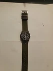 Vintage Timex Camper 33mm Men's Brown Watch Olive Green Band T41711