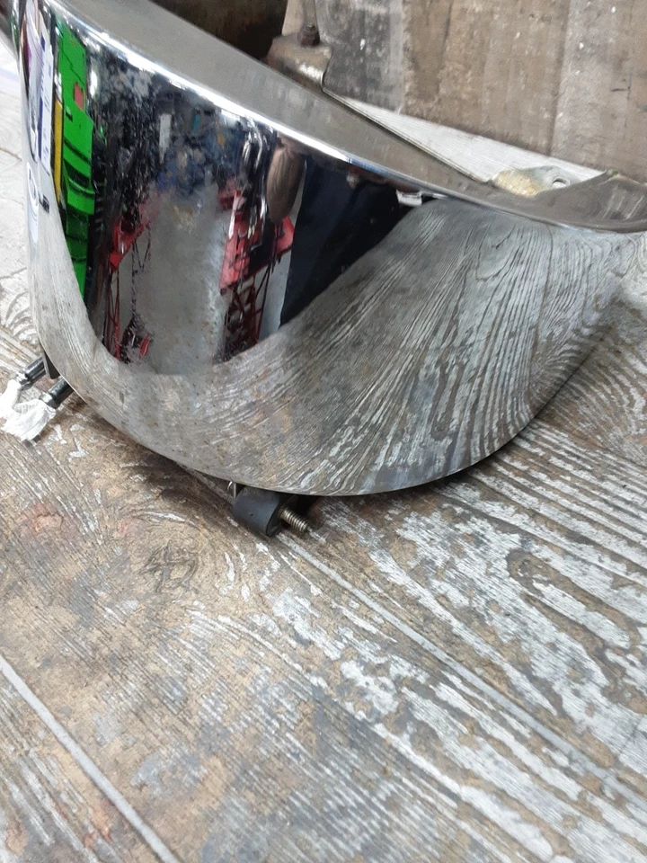 Harley-Davidson Softail Custom 1986 86 FXSTC tanque de aceite depósito contenedor cromado Foto 2 de 4