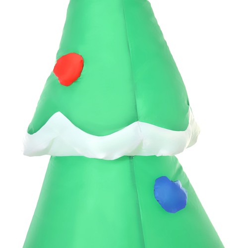 7.5FT Inflatable Santa Claus Driving Fire Truck Christmas Yard Decoration w/ LED - Picture 9 of 11