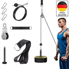 Kabelzug Fitness Kabel Latzug Fitness Bizeps Rücken Trainingsgerät Kabelzug