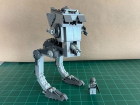LEGO Star Wars 7657 AT-ST from 2007 &mdash; USED, 100% Complete w/ Set and Minifugure