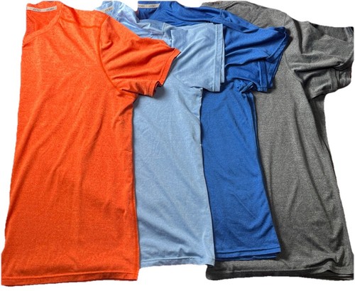 JOCKEY Sport T-Shirt V-Ausschnitt, Polyester. Herren Gr-2XL orange, grau, blau 4 Stück