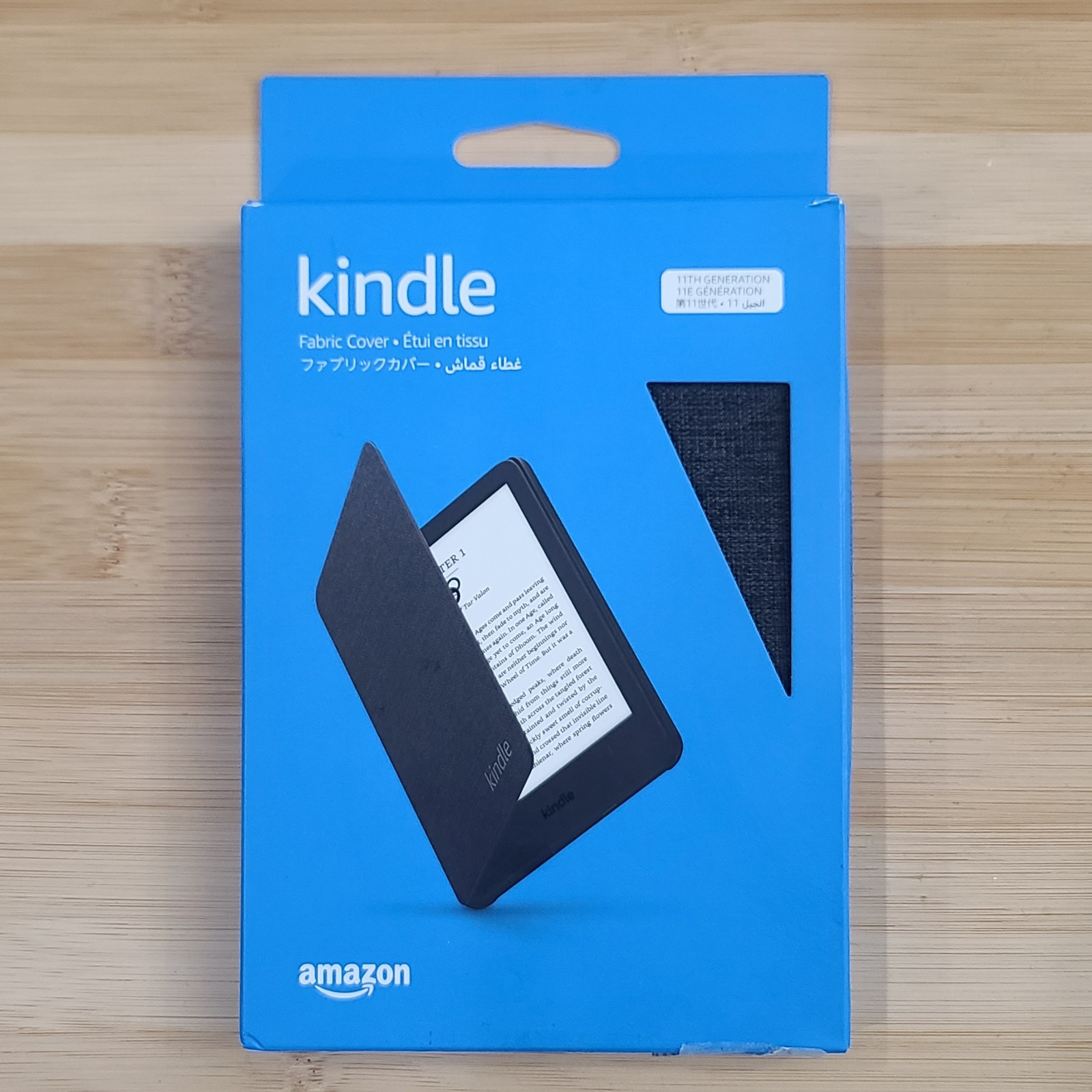 Amazon - Kindle Fabric E-Reader Case 11th Generation 2022 Release - Black-image
