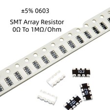 SMD SMT Array Resistor 1206(0603*4) 8P &plusmn;5% Network Resistance 0&Omega; To 1M&Omega;/Ohm
