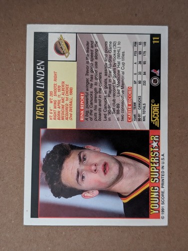 1991 Score Hockey (USA) / Rookie & Traded / Young Superstars - Pick Your Cards - Picture 189 of 228