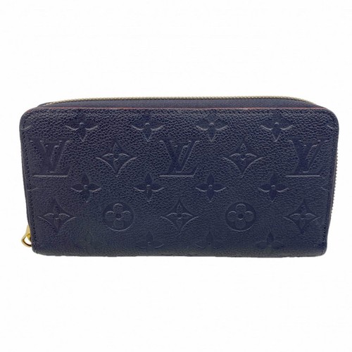 Louis Vuitton Long Wallet Monogram Empreinte Zippy Wallet M62121 Marine Rouge