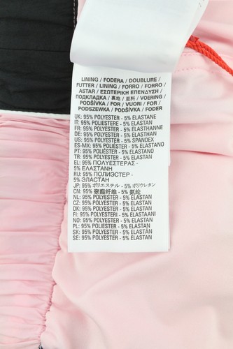 DIESEL Awwb-Eicy-Wt 12 Women Shorts 2XS Pink Elastic Waist Lined Logo RRP€90 - Picture 10 of 17