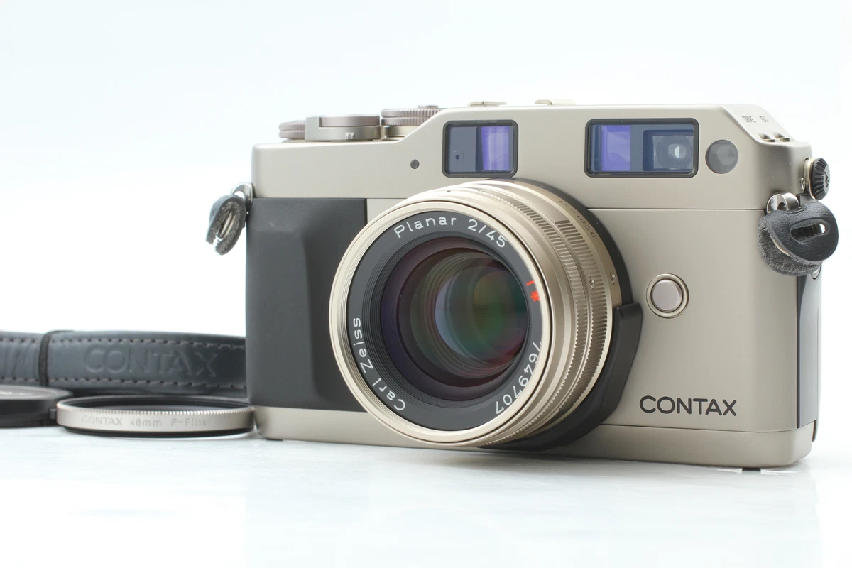 MINT* Contax G1 Rangefinder 35mm Film Camera w/ Planar 45mm F2