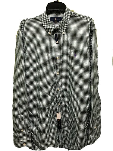 POLO RALPH LAUREN MENS BUTTON DOWN SHIRT SIZE XXL TTG $98.50
