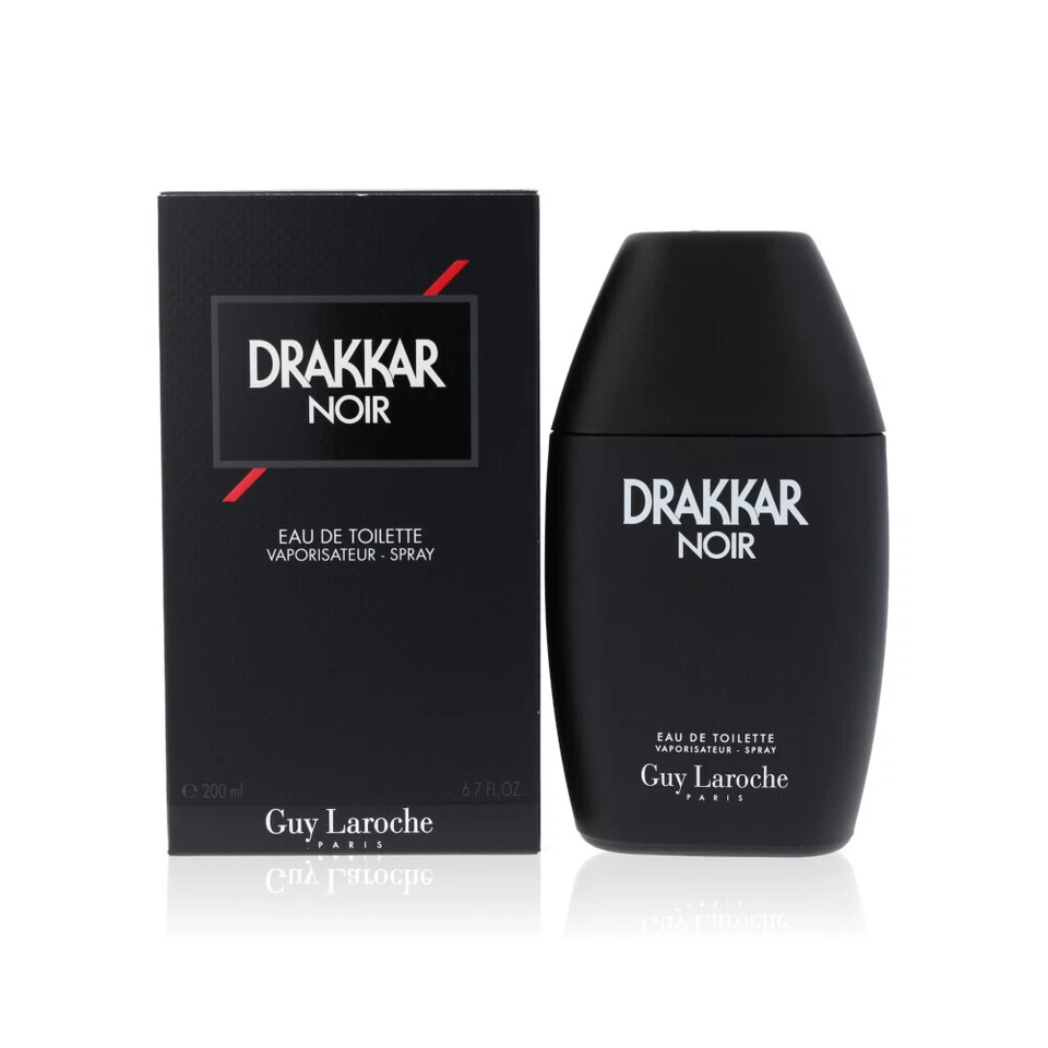 Guy Laroche Drakkar Noir EDT Spray 200ml Perfume - For HIM - Free P&P