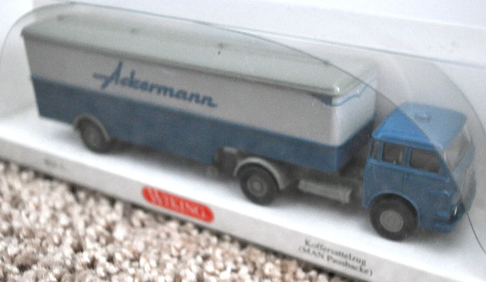 Wiking 0513-17 MAN Pausbacke Camión/Remolque ("Ackermann") - NUEVO con CAJA Foto 2 de 4