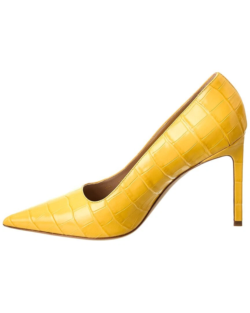 Michael kors pumps yellow hotsell