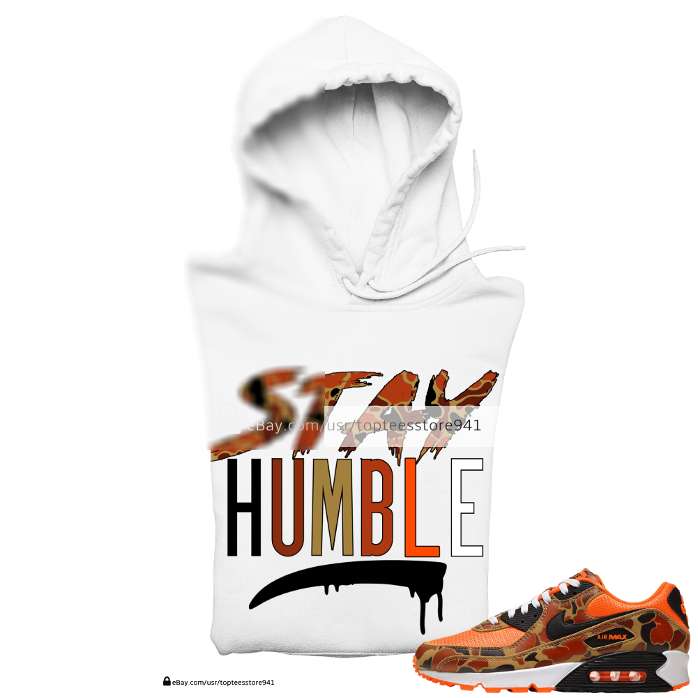 Hoodie To Match Air Max 90 Camo Orange Brown-image