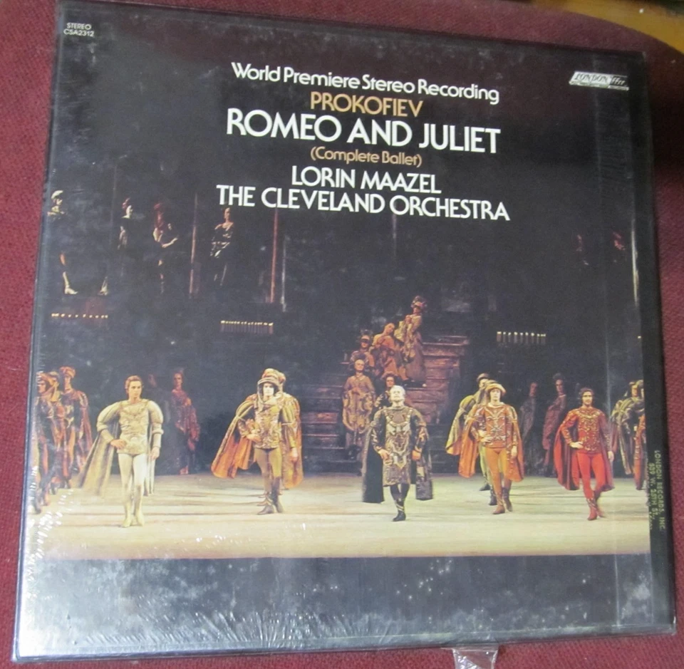 PROKOFIEV Romeo & Juliet LORIN MAAZEL 3 LP Box Set SEALED London CSA-2312 MINT - Image 4 of 4