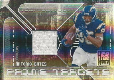 2006 Donruss Antonio Gates Jersey #/299 San Diego Los Angeles Chargers HOF  Kent