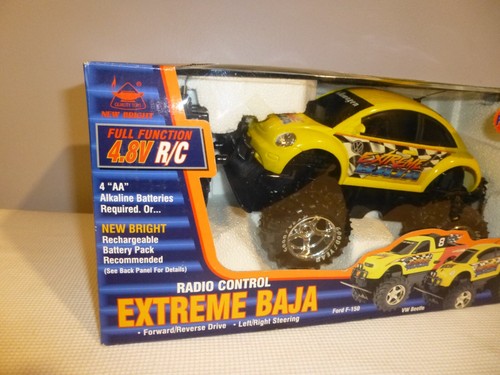 NEW BRIGHT 1999 VW BEETLE EXTREME BAJA RC MODEL #2022/36 BRAND NEW SEALED - Picture 4 of 11