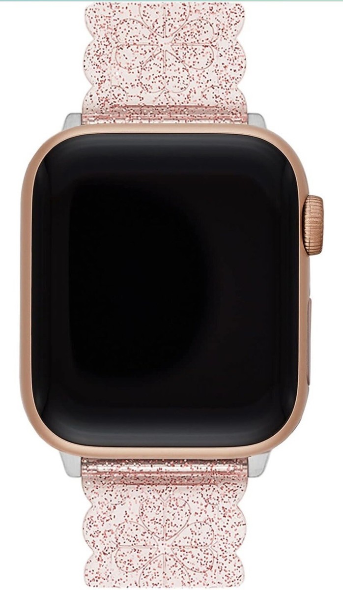 Kate Spade New York Apple Watch 38/40/41mm Band Pink Glitter