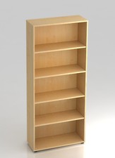 Aktenregal Basis Büroregal Archivregal Regal 5 Ordnerhöhen 80 cm breit Büromöbel