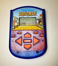 Milton Bradley Hangman Electronic Handheld Game Vintage 1995 New Battery Tested