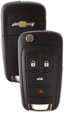 For Chevy GM OEM 1 Switchblade Flip Key 4 Buttons Remote Fob 13504200 5912543