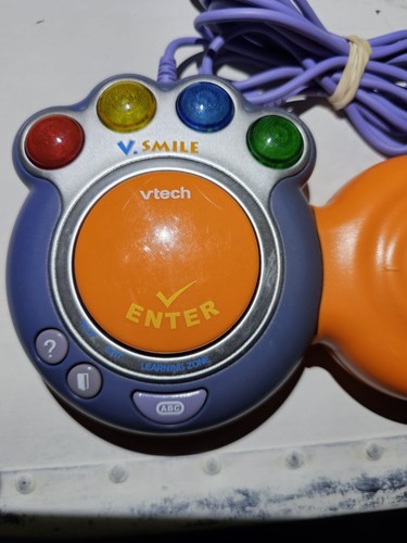 Vtech Vsmile TV Learning System Replacement Wired Controller Orange - Picture 2 of 4