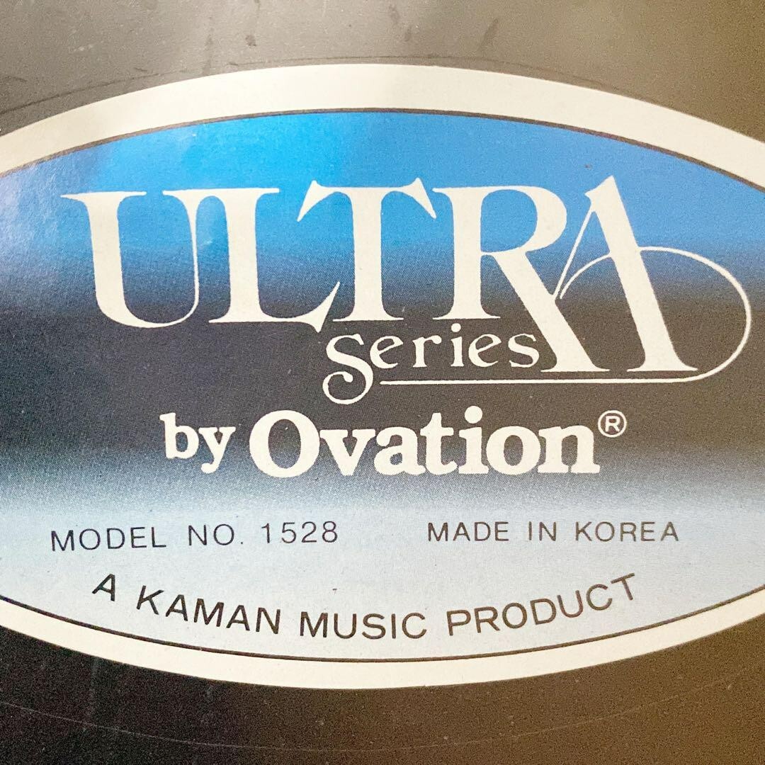 Ovation Ultra Series 1528 Acoustic guitar w/hard case Ovation Ultra Series 1528 Acoustic guitar w/hard case