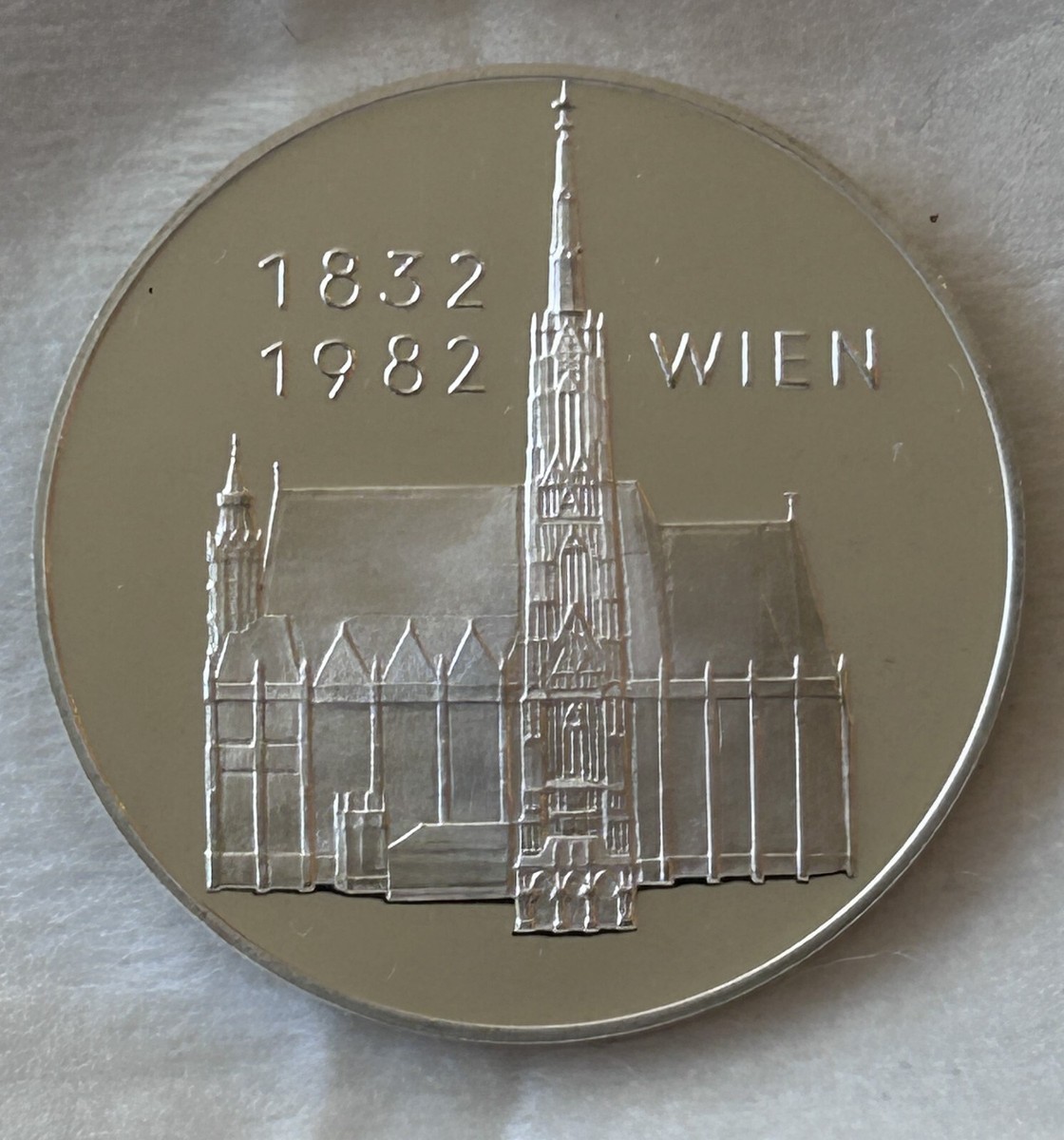 1832-1982 WIEN - 150 JAHRE BANKHAUS SCHELHAMMER & SCHATTERA .900