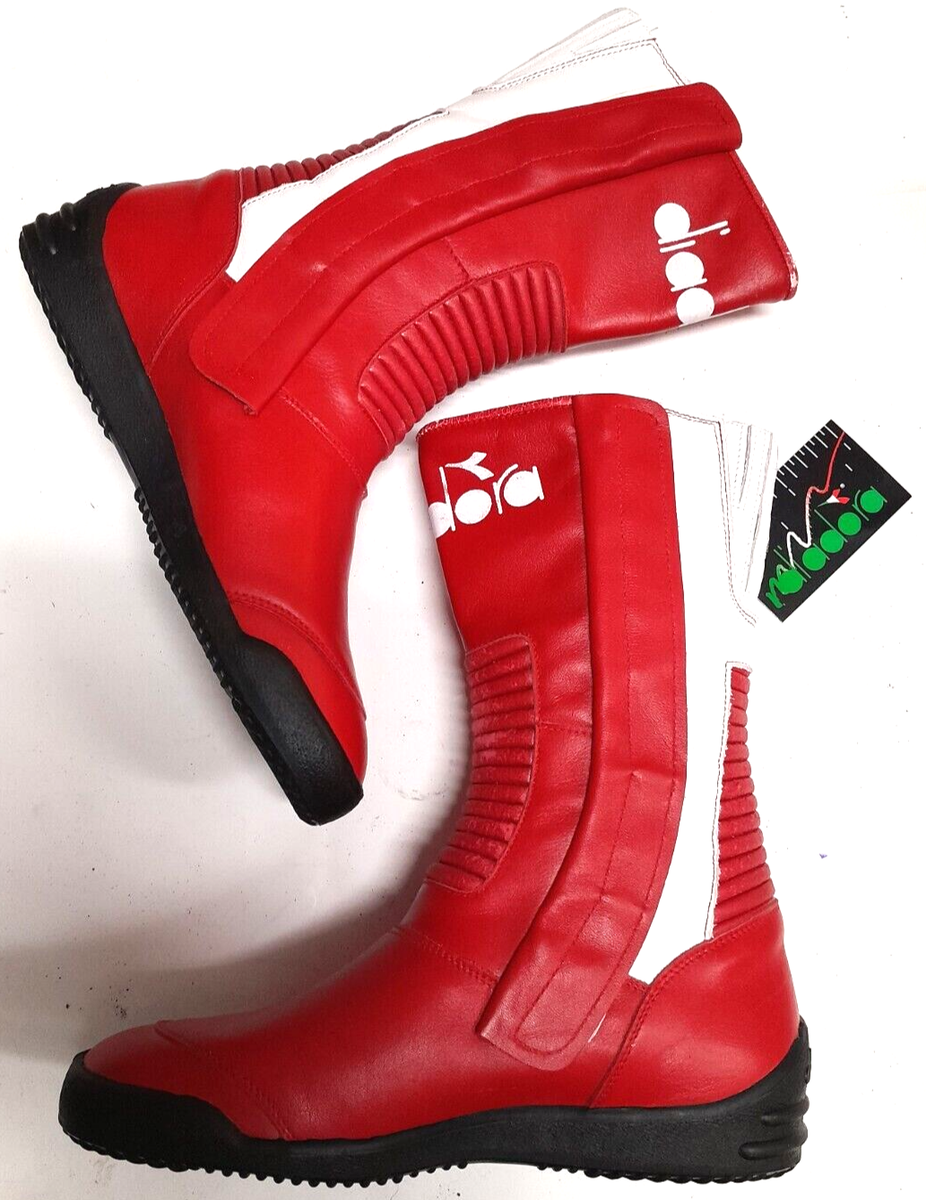 80s VINTAGE DIADORA BIKER BOOTS ブーツ 古着 VINTAGE ITALIAN LEATHER DIADORA BLACK MOTORCYCLE BOOTS SIZE 38 | eBay