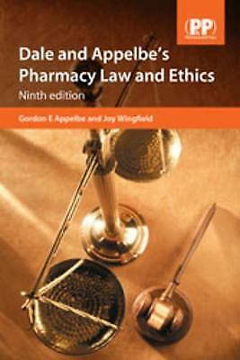 Dale and Appelbe's Pharmacy Law and Ethics by Joy Wingfield, Dr Gordon E.... - Picture 1 of 1