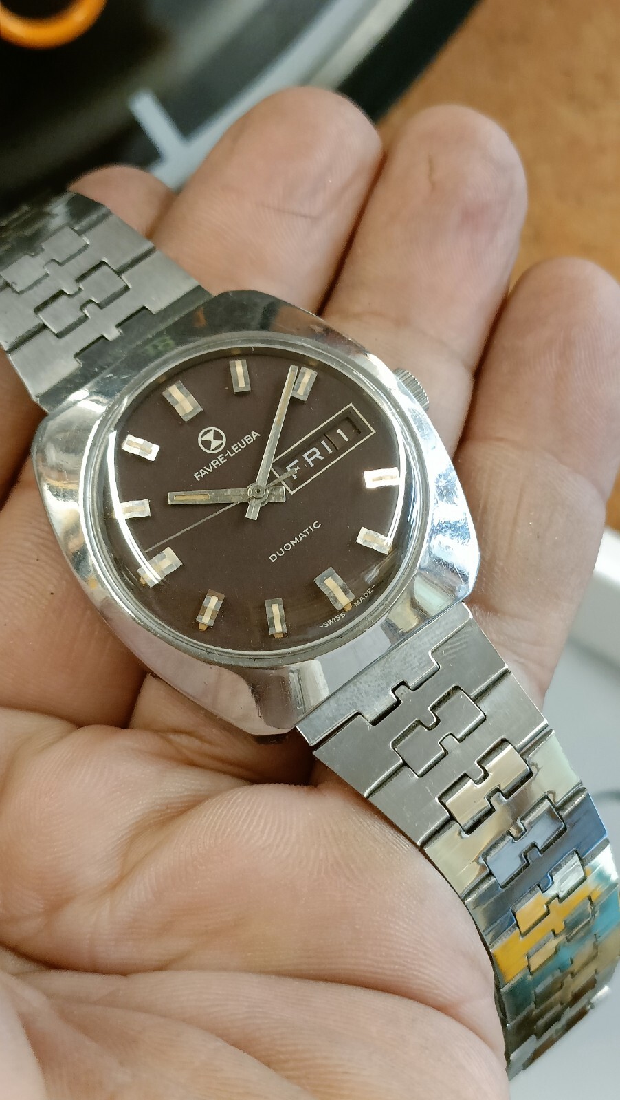 ジャンク] Vintage Watch FAVRE-LEUBA