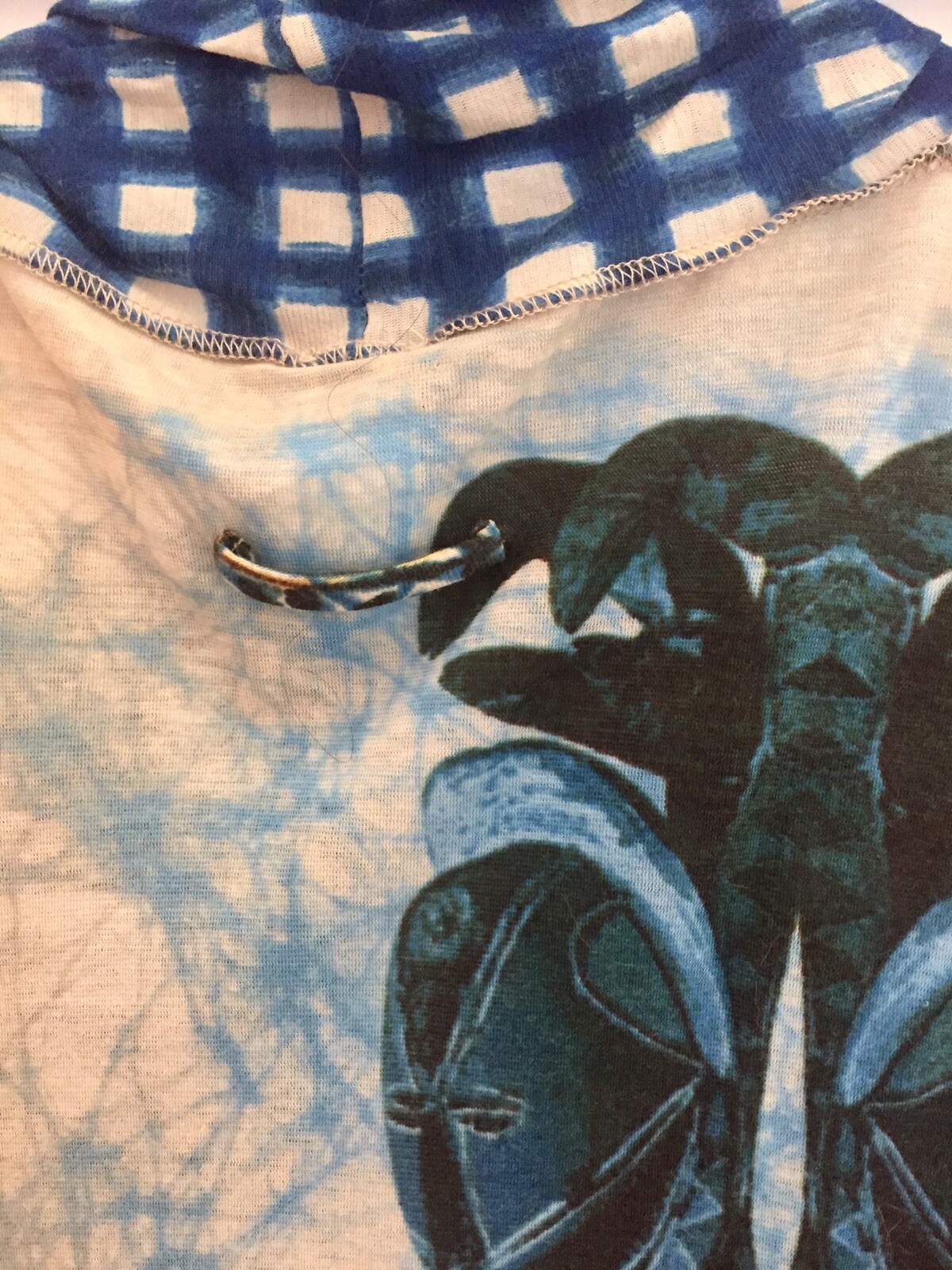 Jean Paul Gaultier Soleil  RARE Art Top Size Large Fuzzi EUC image 6