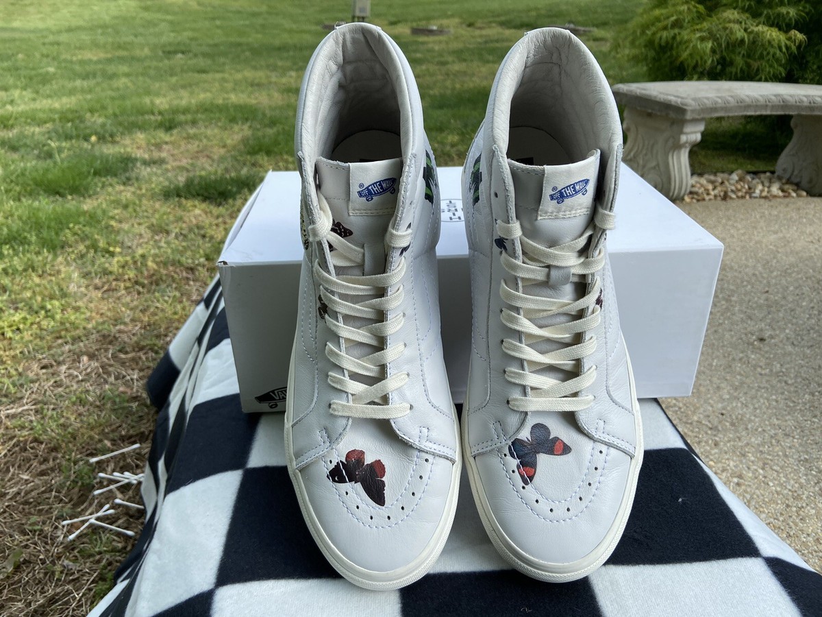 Vans Sk8-Hi Reissue VLT LX x Damien Hirst Butterfly White Size: 7 Vans Vault x Damien Hirst S8-Hi Reissue VLT | Mercari main image 3