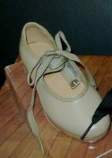 Tap Shoes Bloch S0350G & S0350L Annie tap shoes TAN ch/adult perfect to Paint