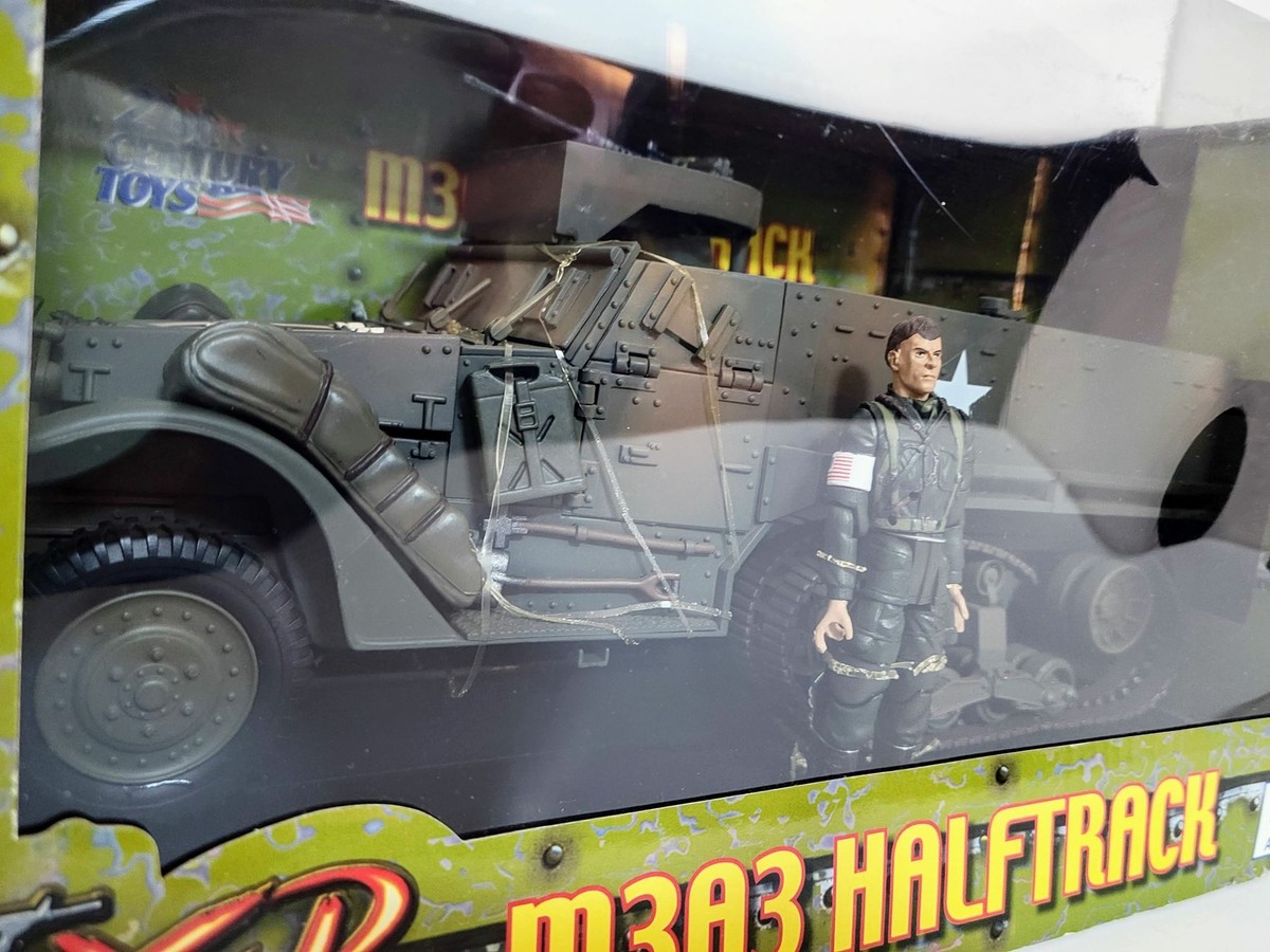 その他 21st CENTURY TOYS M3A3 HALFTRACK 1:18 WWII M3A3 Halftrack 1:18 RARE 21st Century Ultimate Soldier